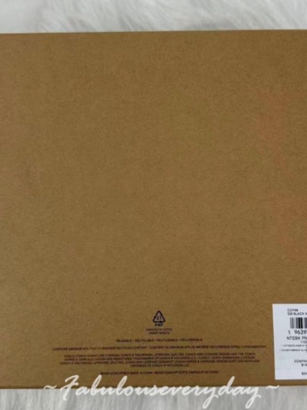 Coach Boxed Notebook And Pencil Case Set NWT - Picture 4 of 4